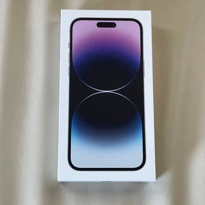 iPhone 14 Pro Max leere Retail Box Deep Purple 128GB NUR VERPACKUNG! - Bild 1 von 7