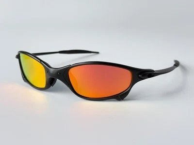 Gafas de sol Oakley Juliet X-Metal lentes de iridio fuego para hombre deportivas de colección raras Foto 1 de 4
