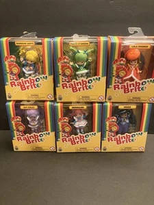 Rainbow Brite 40th Anniversary Mini Figures Dolls Cheebee Series 2 Set Of 6 New - Picture 1 of 7