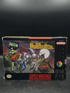 The Adventures of Dr Franken (Super Nintendo SNES) Complete W Poster - Authentic - Picture 1 of 5