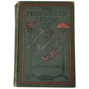 The Prisoner of Zenda Antique Book Anthony Hope Grosset & Dunlap 1894 - Picture 1 of 10