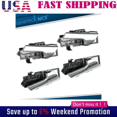 Interior Door Handle For 2007-2011 Chevrolet Aveo 2009-2011 Aveo5 Set of 4 Omlyo - Image 1 of 4