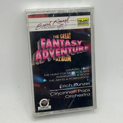 Erich Kunzel - The Great Fantasy Adventure Album Cassette 1994 Film SEALED NOS - Image 1 of 4