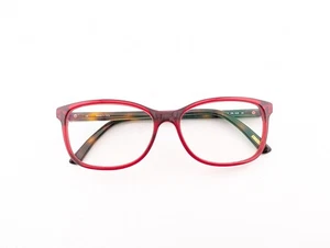 Solo monturas para gafas Givenchy, en muy buen estado 860 col. 0L00, 54-15-140, rojo/marrón, Italia - Imagen 1 de 16