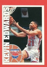 1995-96 NBA Panini Figure Sticker n 23 - KEVIN EDWARDS