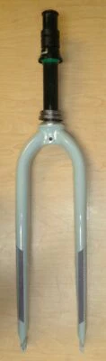MINT GREEN 700C STEEL ROAD BICYCLE TAPER FORK BIKE PARTS 43-2 - Image 1 of 4