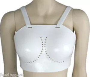 Kunststoff Brustschutz für Fechten und Kampfsport -- Damenstil X-small - Bild 1 von 1