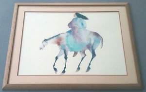1990 Carol Grigg - Mother Moon - Gango Gallery Portland, Oregon Large Lithograph - Picture 1 of 2