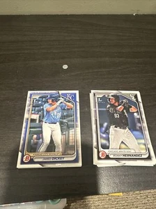 2024 Bowman Baseballbasis 30 Karten - Bild 1 von 2