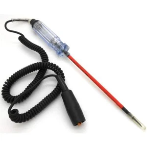 EXTRA LONG 6-12 VOLT CIRCUIT TESTER / TEST LIGHT PROBE CHECK AUTO TRUCK TESTER - Bild 1 von 1