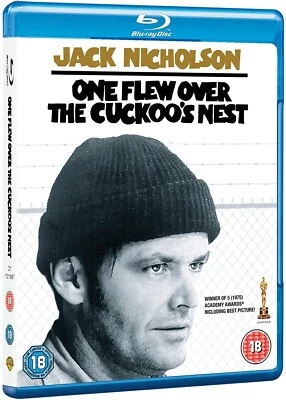 One Flew Over the Cuckoo's Nest (1975) Blu-Ray BRAND NEW (USA Compatible) - Image 1 of 2