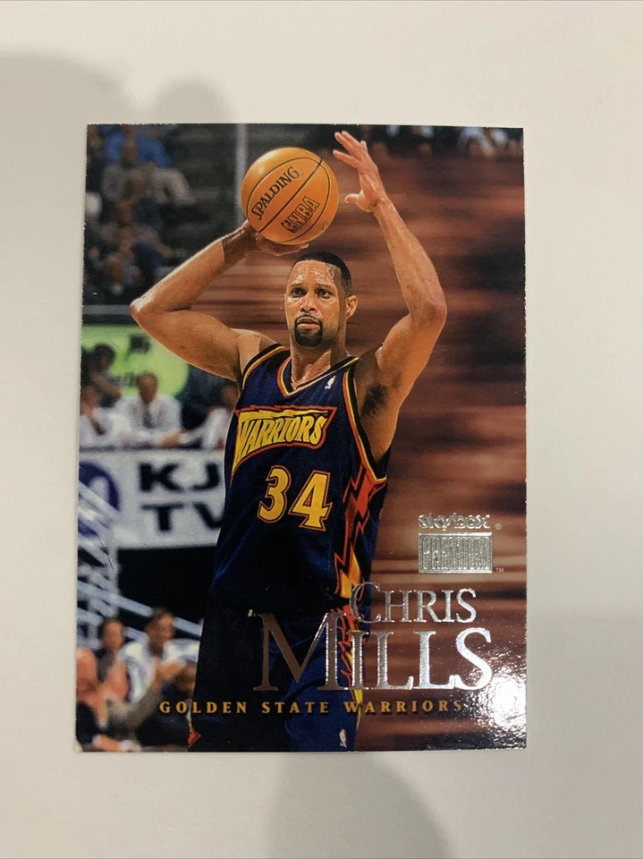 Tarjeta de baloncesto SkyBox Premium Golden State Warriors 1999-00 #61 Chris Mills Foto 1 de 3
