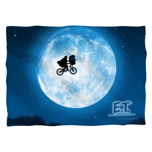 E.T. The Extra Terrestrial "Across The Moon" Dye Sublimation Printed Pillow Case - Picture 1 of 1