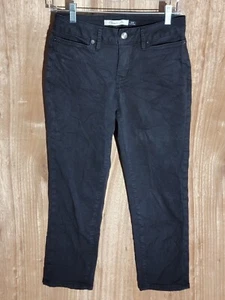 Christopher Azul Vaqueros Mujer Talla 4 Capri Elástico tiro Medio Negro - Imagen 1 de 10