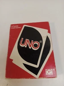 Vintage 1979 UNO Playing Cards in Original Box - Picture 1 of 8