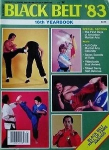 1983 BLACK BELT YEARBOOK CYNTHIA ROTHROCK WILLIAM CHEUNG KARATE MARTIAL ARTS - Imagen 1 de 1