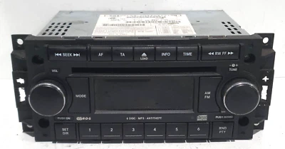 RICAMBI USATI, AUTORADIO/ STEREO/LETTORE CD/MP3 JEEP COMPASS, ANNO : 2007 - Immagine 1 di 4