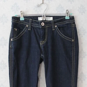 Women's Hudson Dark Demin Low Rise Jeans Size 27 - Picture 1 of 7