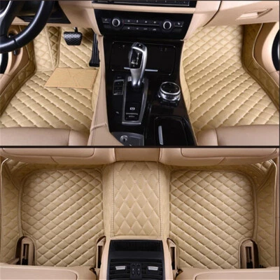 Custom car floor mats liners for INFINITI Q50, Q60, Q70,Q70L luxury auto carpets - Image 1 of 4