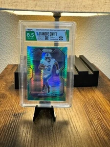 Panini Prizm Hyper D'Andre Swift 2020 #358 HGA 8,5 - Imagen 1 de 2