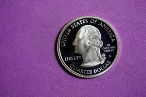 ESTATE FIND 2005 - S PROOF KANSAS STATEHOOD Quarter!! #J28090 - Picture 1 of 2