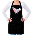 Butcher Chicken Diagram Unisex Apron - Meat - Food - Farm - Barbecue - Drumstick