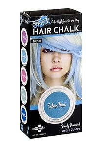 SPLAT Hair Chalk - SILVER MOON Developlus - CASE of 12 NEW (3.5gram each) - Picture 1 of 2