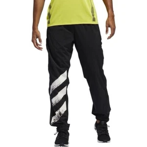 adidas Running Pants Men's Size M Decode Stripe Logo Training Pants - New #16 - Picture 1 of 6