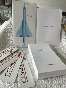 Concorde Memorabilia Incl Embossed Stationary, Planner W/pen; The Plus Factor; - Picture 1 of 6