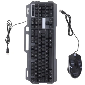 Schwimmende Tastatur Der Kabelgebundene Computertastatur USB -Kabelmaus - Bild 1 von 12
