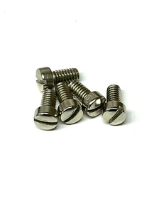 25) 1/4-20 X 1/2 máquina de relleno tornillo niquelado 1/4"" 1/2"" cabeza estrecha - Imagen 1 de 4