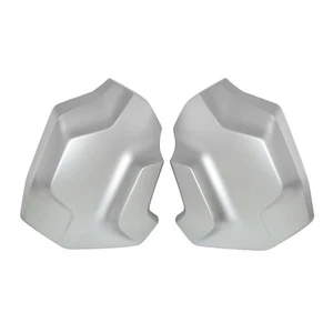 Argento radiatore copertura laterale sindone pannello per BMW R1250GS ADV 18-23 - Picture 1 of 11