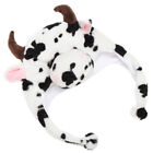 Cow Hat Short Plush Toddler Cosplay Outfits Performance Prop Ear Protector