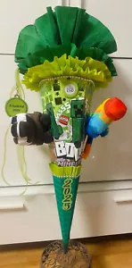 Schultüte 2025 Unikat Zuckertüte MINECRAFT IV* Länge Ca. 100 cm - Bild 1 von 5
