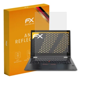 atFoliX 2x Folia ochronna ekranu do Lenovo ThinkPad X380 Yoga matowa i odporna na wstrząsy - Zdjęcie 1 z 8