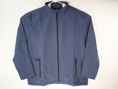 Devon & Jones Doubleweave Tech-Shell Duplex Jacket Men's Water-Resist Blue XL NW - Image 1 of 4