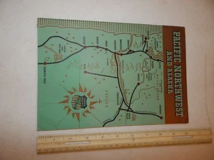 UNION PACIFIC OVERLAND ROUTE PACIFIC NORTHWEST ALASKA TRAVEL MAGAZINE RAILROAD - Picture 1 of 2
