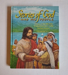 Stories Of God And His People Hardcover Book Classic Bible Stories Arthur Gross - Foto 1 di 12