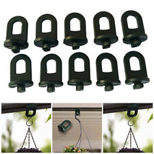 10X Greenhouse Hook Clip Hanging Garden Clips Plant Support for Basket Plant Pot