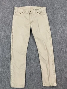 Pantalones Bills Khakis Para Hombre 34x31 Beige Cramerton Sarga 8.8 Ribete Ajuste Pantalón - Imagen 1 de 12