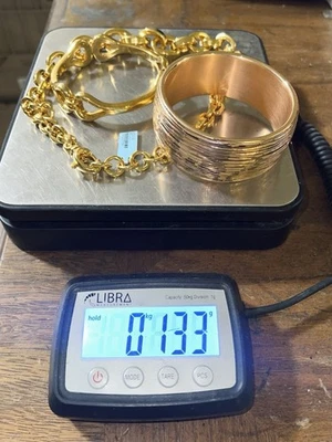 Núcleo de resina colección joyas Milor oro 14k 133g Foto 1 de 4