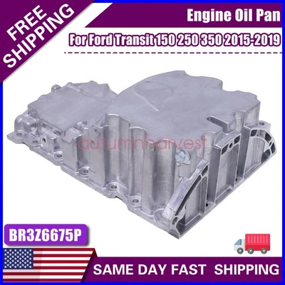 Pan de aceite del motor BR3Z6675P para Ford F-150 Expedition Transit 150 15-19 3,5 L 3,7 L Foto 1 de 4