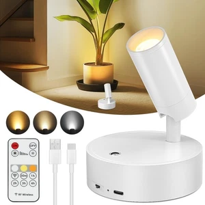 Spot Lights Indoor, 4000mAh Rechargeable Plant Spotlight Indoor with Remote, ... - Picture 1 of 8