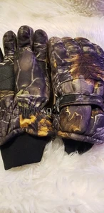 Guantes camuflados de caza de invierno Thinsulate para hombre (XL) EXCELENTE ESTADO - Imagen 1 de 8