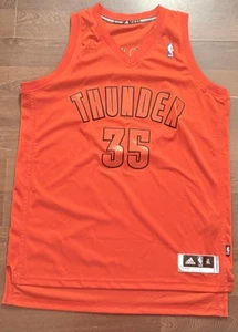 Rare Adidas Kevin Durant Vibrant Orange OKC Thunder Jersey Men’s XL Chest 48in - Picture 1 of 9