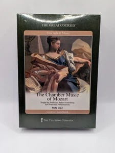 The Chamber Music of Mozart Parts 1 & 2 The Great Courses 4 DVDs/Book NEW SEALED - Picture 1 of 7