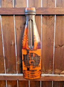 VINTAGE 1930 HIRES ROOT BEER 28" METALL WERBUNG THERMOMETER SCHILD. - Bild 1 von 6