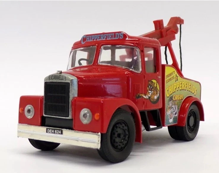 Corgi 97886 Scammell Highwayman Crane Chipperfields Circus 1 50