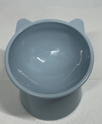 Cuenco para gatos - Cuenco para gatos ergonómico inclinado elevado Foto 1 de 4