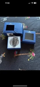 Genuine Swarovski Snake Jewelled Bangle New In Box - Picture 1 of 6